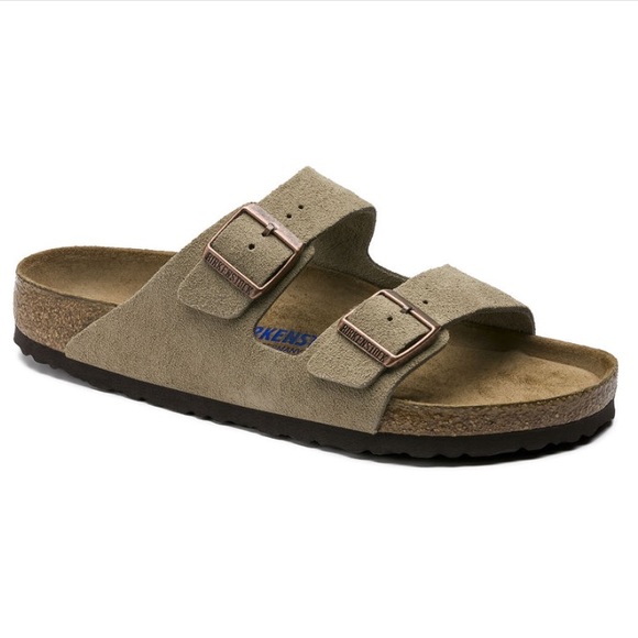 Birkenstock Shoes - BIRKENSTOCK Arizona Soft Footbed Suede Leather 36
